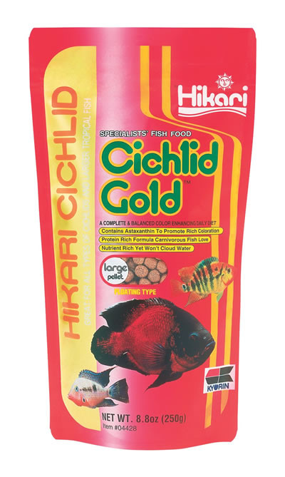 Hikari Cichlid Gold Large, 8.8 Ounce