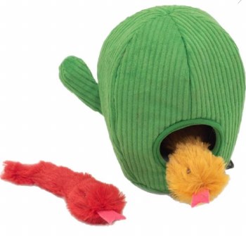 Zippy Claws Burrow Smales in Cactus Catnip, Cat Toy, Small