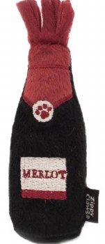 Zippy Claws Catnip Merlot, Cat Toy, Small