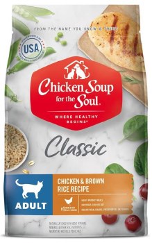 Chicken Soup for the Soul Classic Chicken and Rice Recipe Adult, Dry Cat Food, 4.5lb
