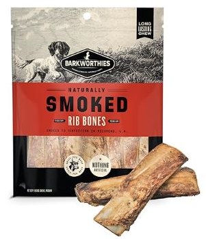 BarkWorthies Smoked Ribs, 10 Pack