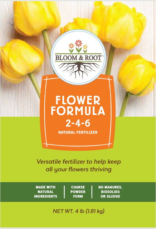 Bloom & Root Natural Flower Formula Fertilizer 2-4-6