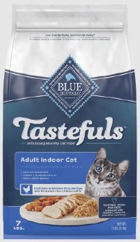 Blue Buffalo Indoor Health Chicken and Brown Rice Recipe Adult, Dry Cat Food, 7lb