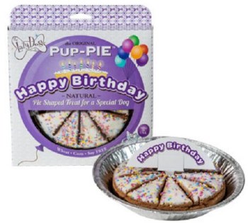Lazy Dog Happy Birthday for a Charming Boy, Dog Treats, Purple