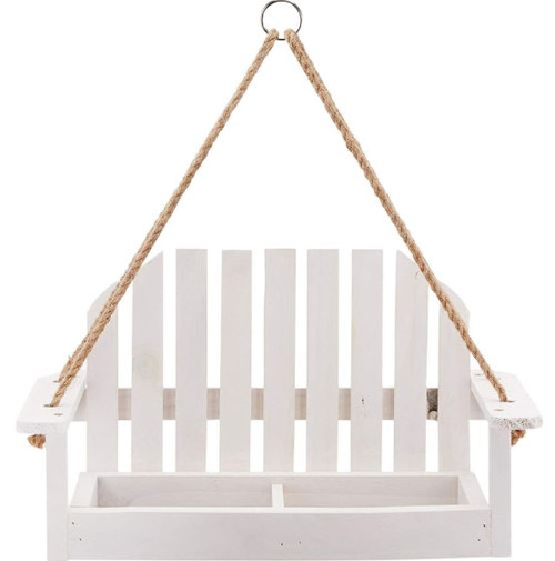 Audubon Rustic Farmhouse Platform Swing Feeder