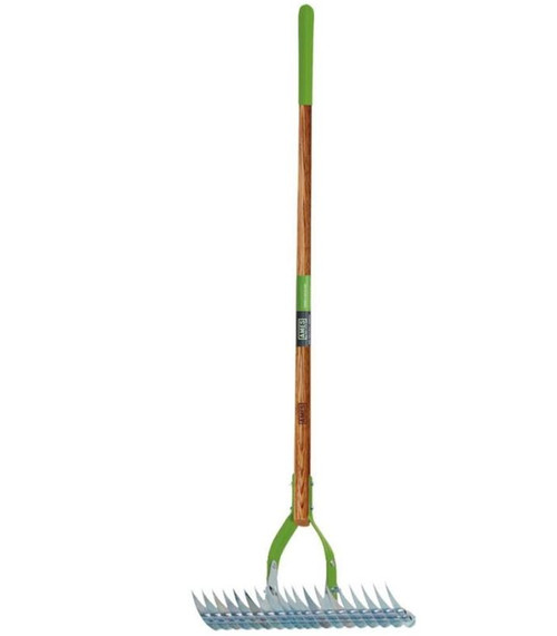 Ames Adjustable 19-Tine Thatch Rake W/Cushion Handle