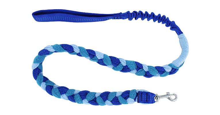 Bungee Fleece Tug Leash - 4ft