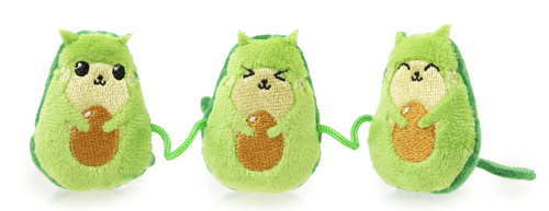 FuzzYard Avocatos on a String Catnip Cat Toy