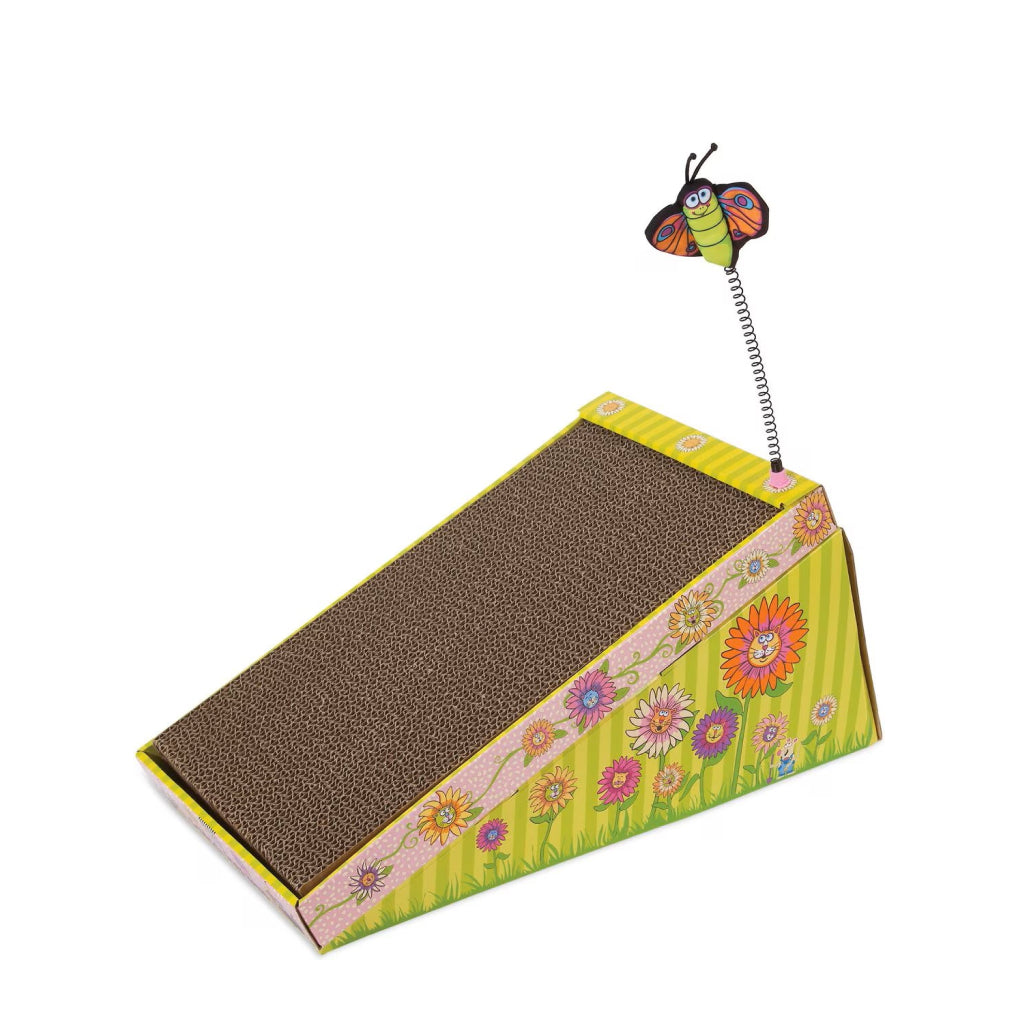 Spot Ramp Scratcher For Cats (Assorted Colors)