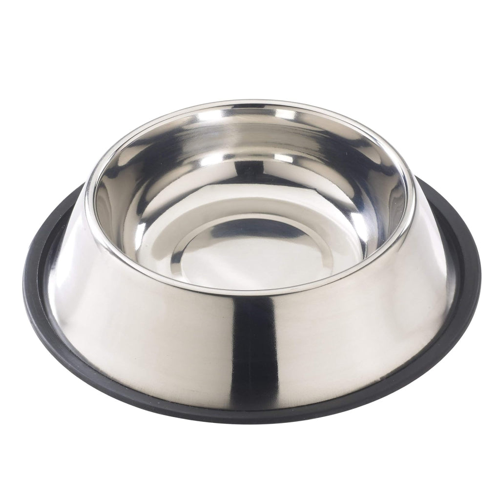 Spot Stainless Steel Mirror Finish No-Tip Dog Bowl