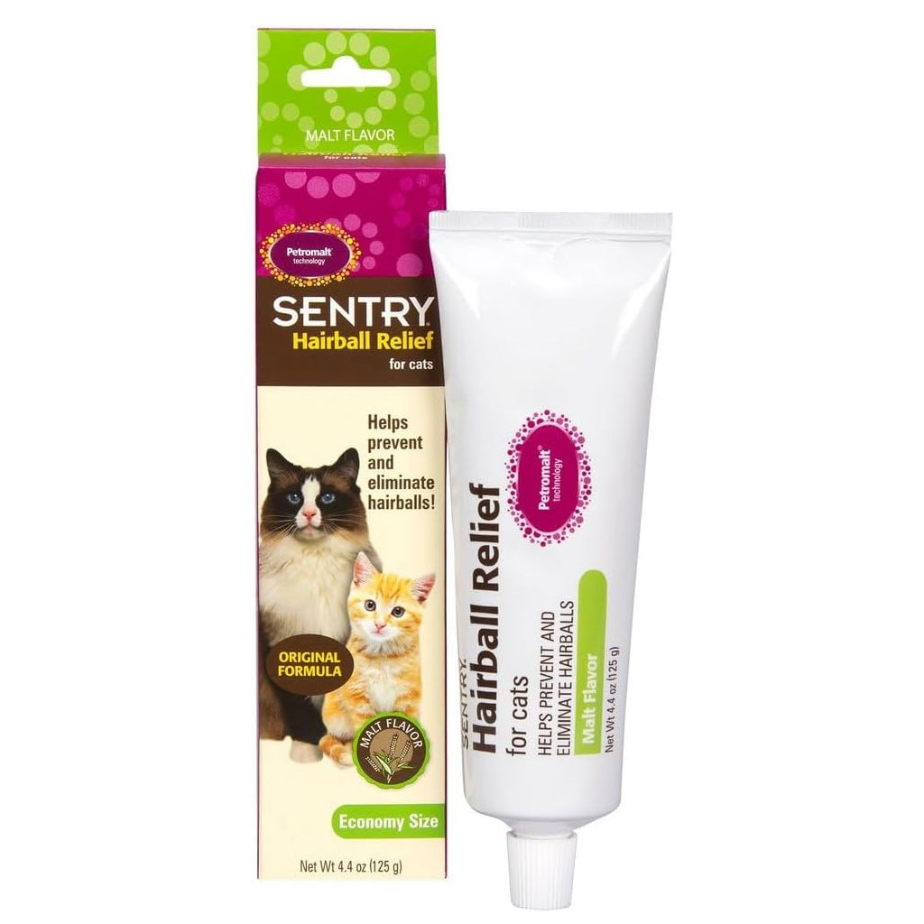 Sentry Hairball Relief Malt Flavor For Cats (4.4 oz)