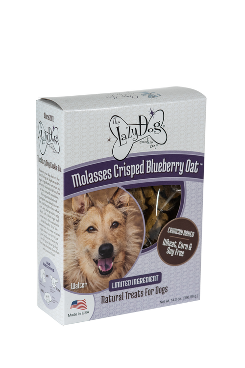 The Lazy Dog Crisped Blueberry Oat Dog Treats, 14 oz.