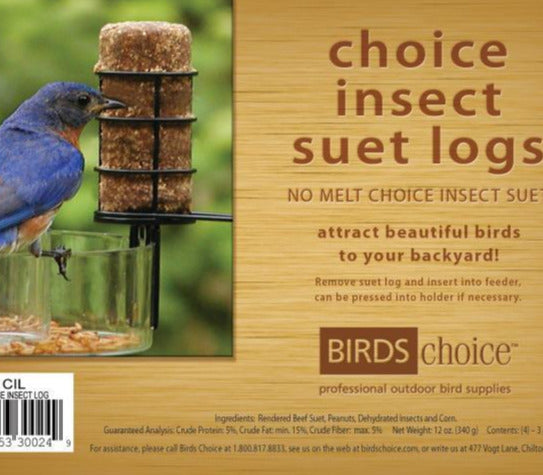 Choice No-Melt Insect Suet Plugs