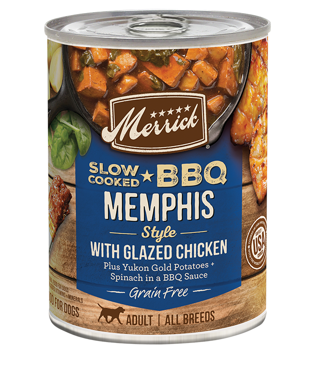 Merrick Slow-Cooked BBQ Memphis Style with Glazed Chicken