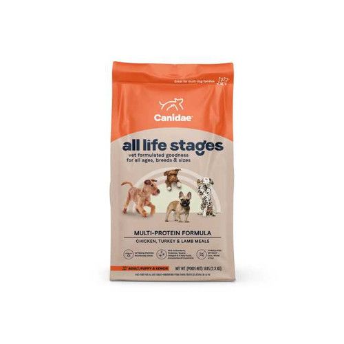Canidae All Life Stages Multi-Protein Formula Dry Dog Food, 5 Lbs.