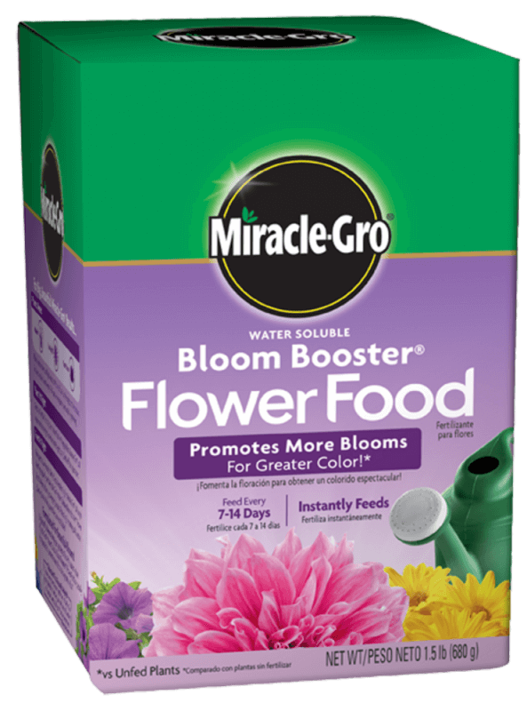 Miracle-Gro® Water Soluble Bloom Booster® Flower Food