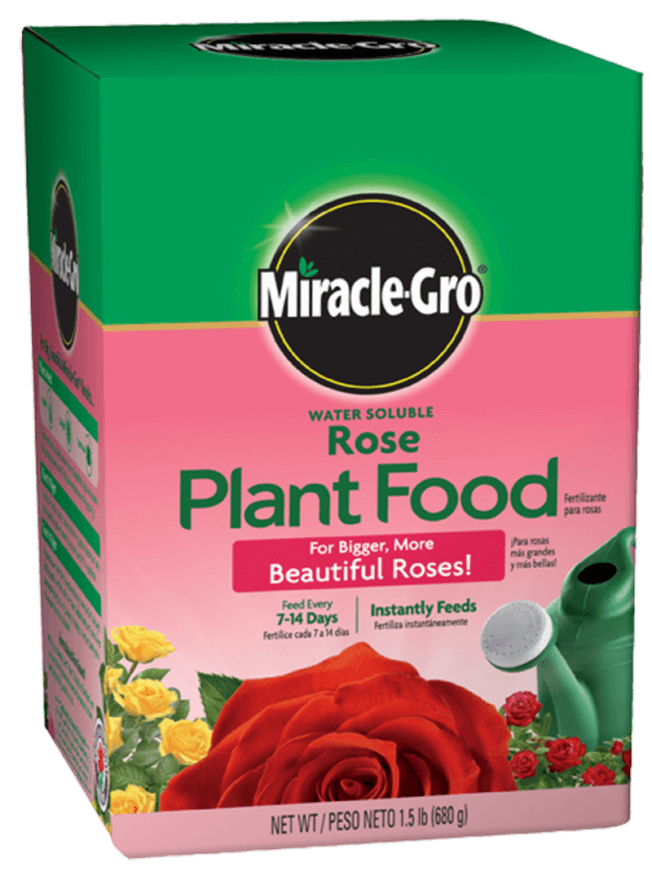 Miracle-Gro® Water Soluble Rose Plant Food