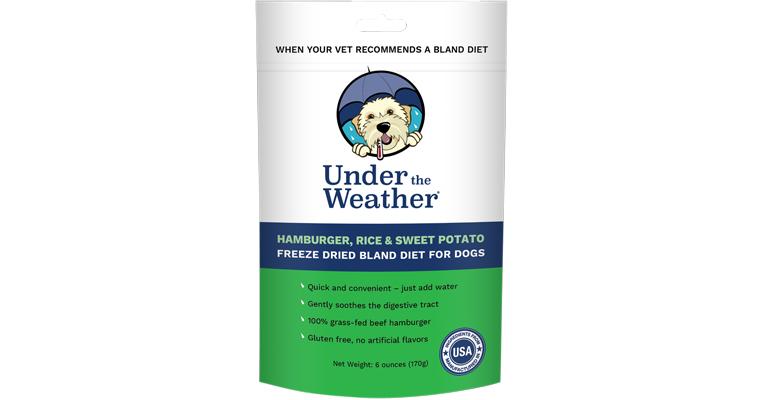 Under the Weather Freeze-Dried Bland Diet - Hamburger, Rice & Sweet Potato