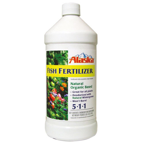 Alaska Fish Fertilizer 5-1-1 32 Ounces