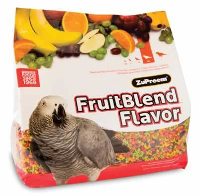Zupreem FruitBlend Medium/Large Size Bird Food, 12 Pound