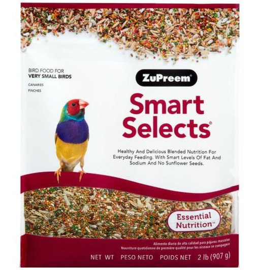 Zupreem Smart Selects Canary & Finch Food, 2 Lbs.