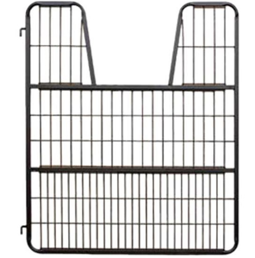 Scenic Road Stall Gate With Yoke, Chrome