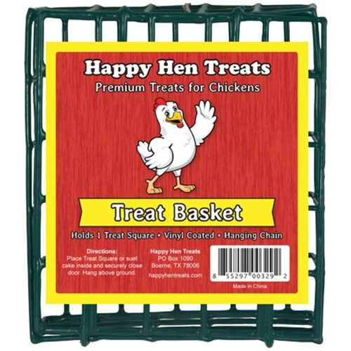 Happy Hen Treats Green Treat Basket