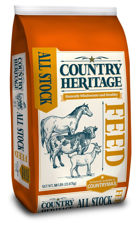 Country Heritage 12% All Stock Textured Feed, 50#