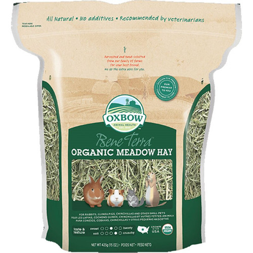 Oxbow Bene Terra Organic Meadow Hay 15oz