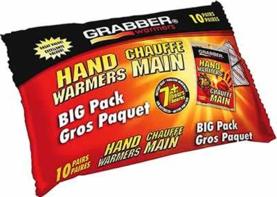 Grabber Hand Warmers BIG Pack 10 Pairs