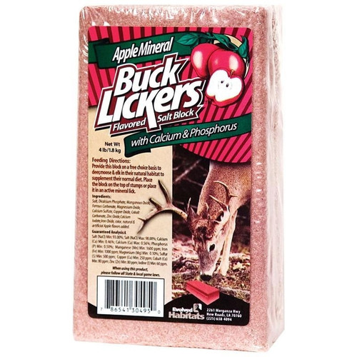 Buck Lickers Apple Mineral Block
