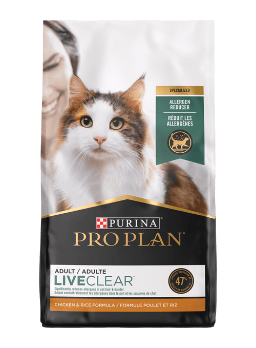 Pro Plan LiveClear Allergen Reducing Chicken & Rice Formula Dry Cat Food