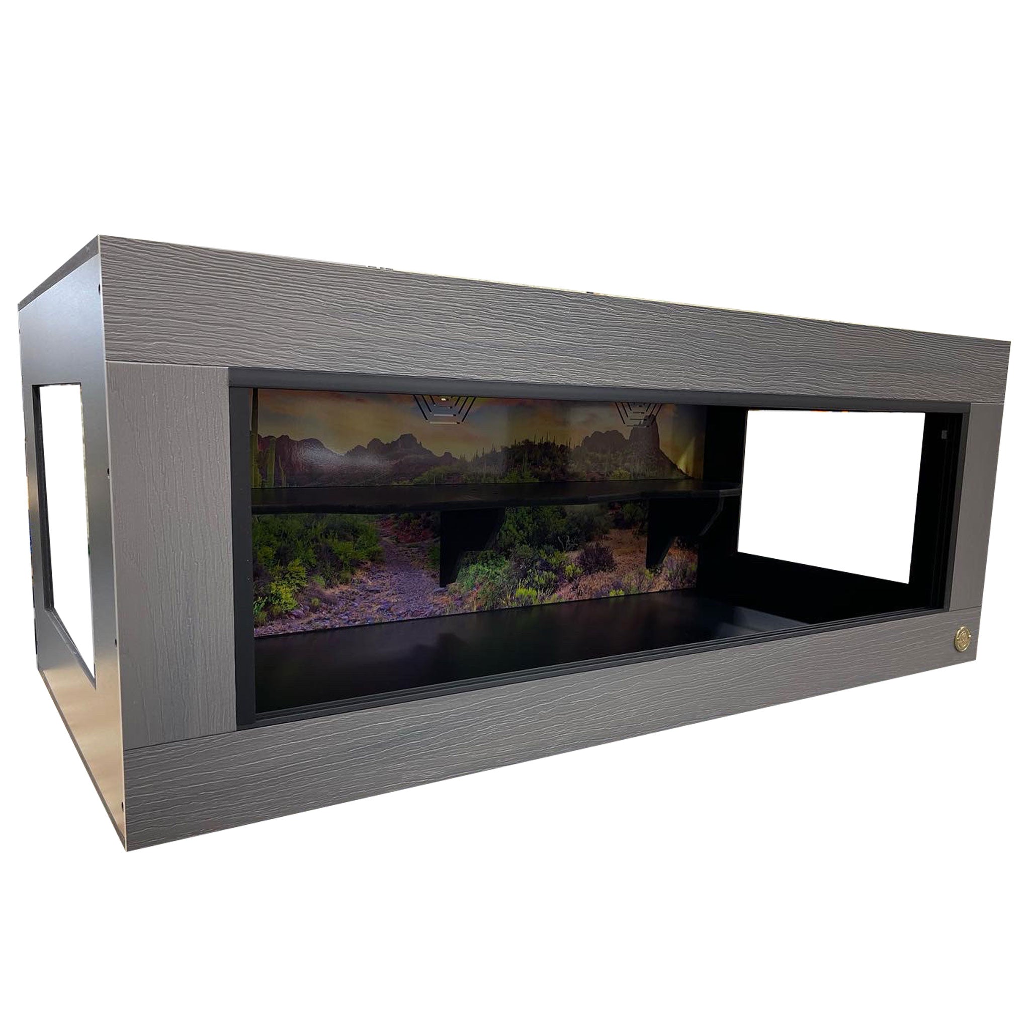 4'x2'x19" | Premium HDPE-PVC Reptile Enclosure | 4 Foot Luxury Reptile Cage