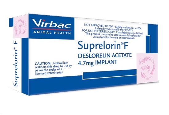 Suprelorin F (Deslorelin Acetate) Implant 4.7mg for Ferrets