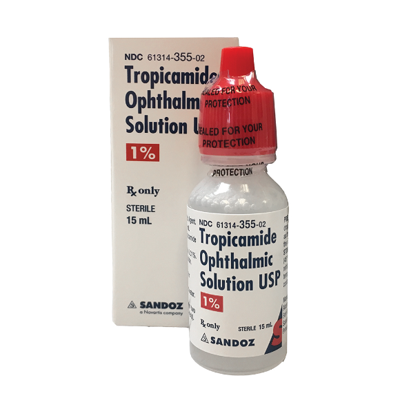 Tropicamide 1% Ophthalmic Solution (15 ml)